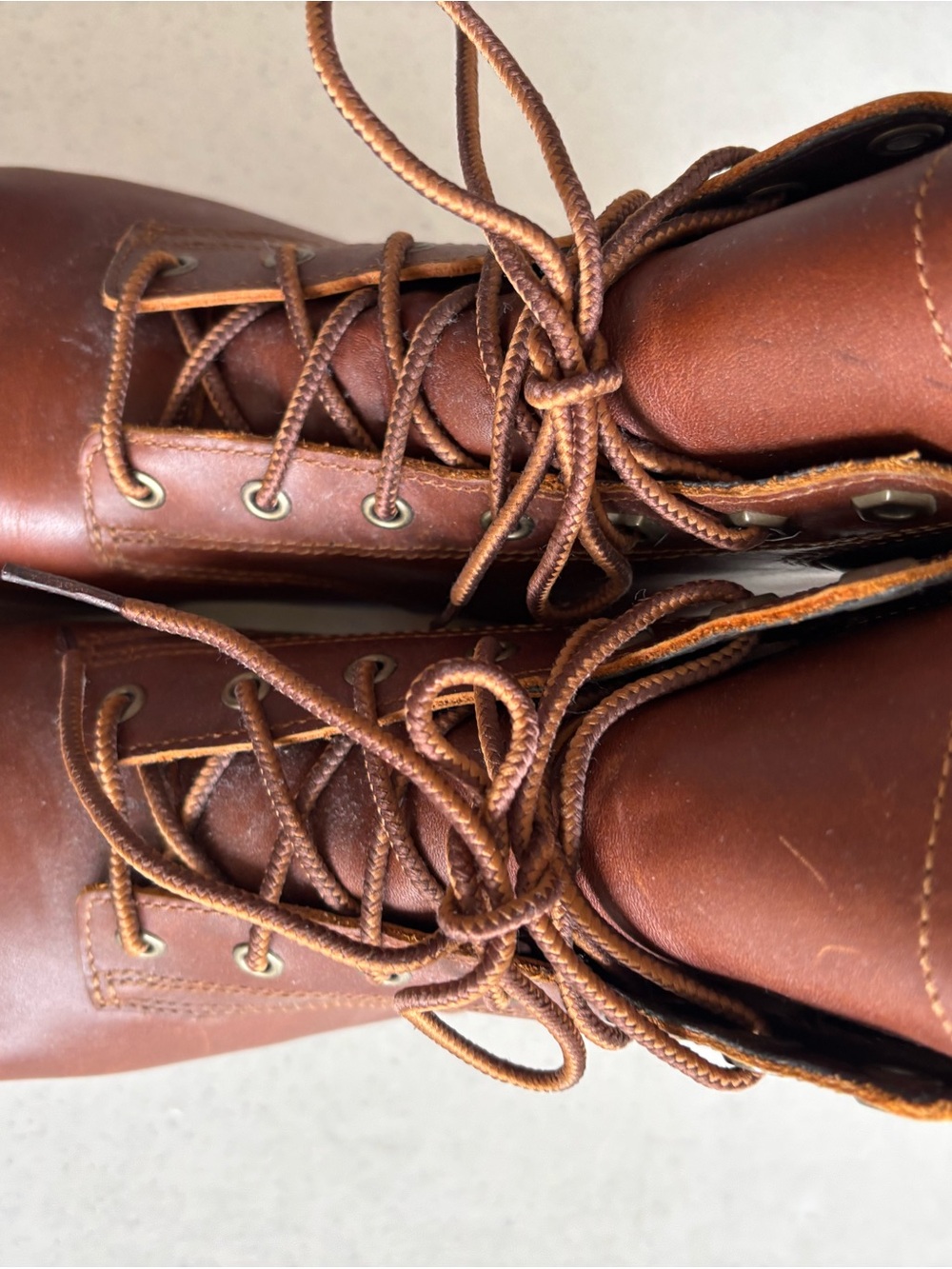 Women’s Timberland Brown Leather Lace-Up Boots
